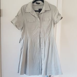 VERTIGO PARIS ICY GREY DRESS SZ LARGE